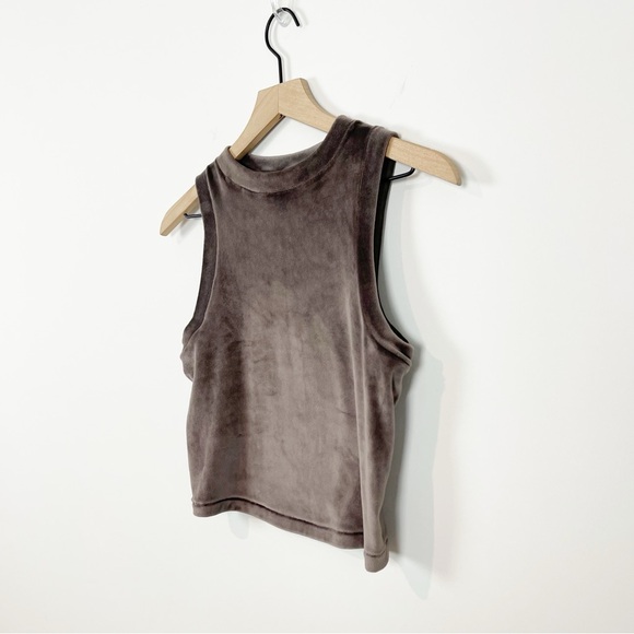 Skims Velour Crew Neck Tank Top - Picture 7 of 13